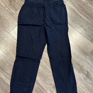 J Crew linen joggers